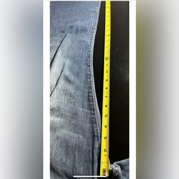 Adriano Goldschmied The Protege Women Blue Jeans Destroyed Heel 38x32 - Picture 14 of 16